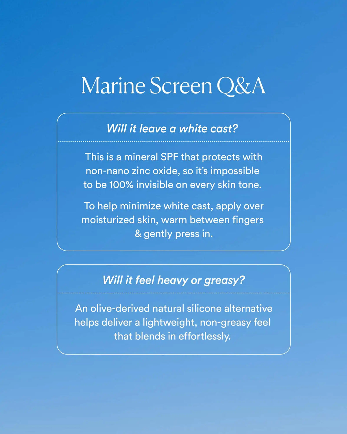 Marine Screen SPF 50 Mineral Sunscreen