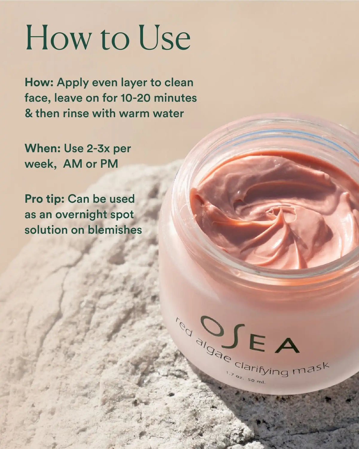 Red Algae Clarifying Mask