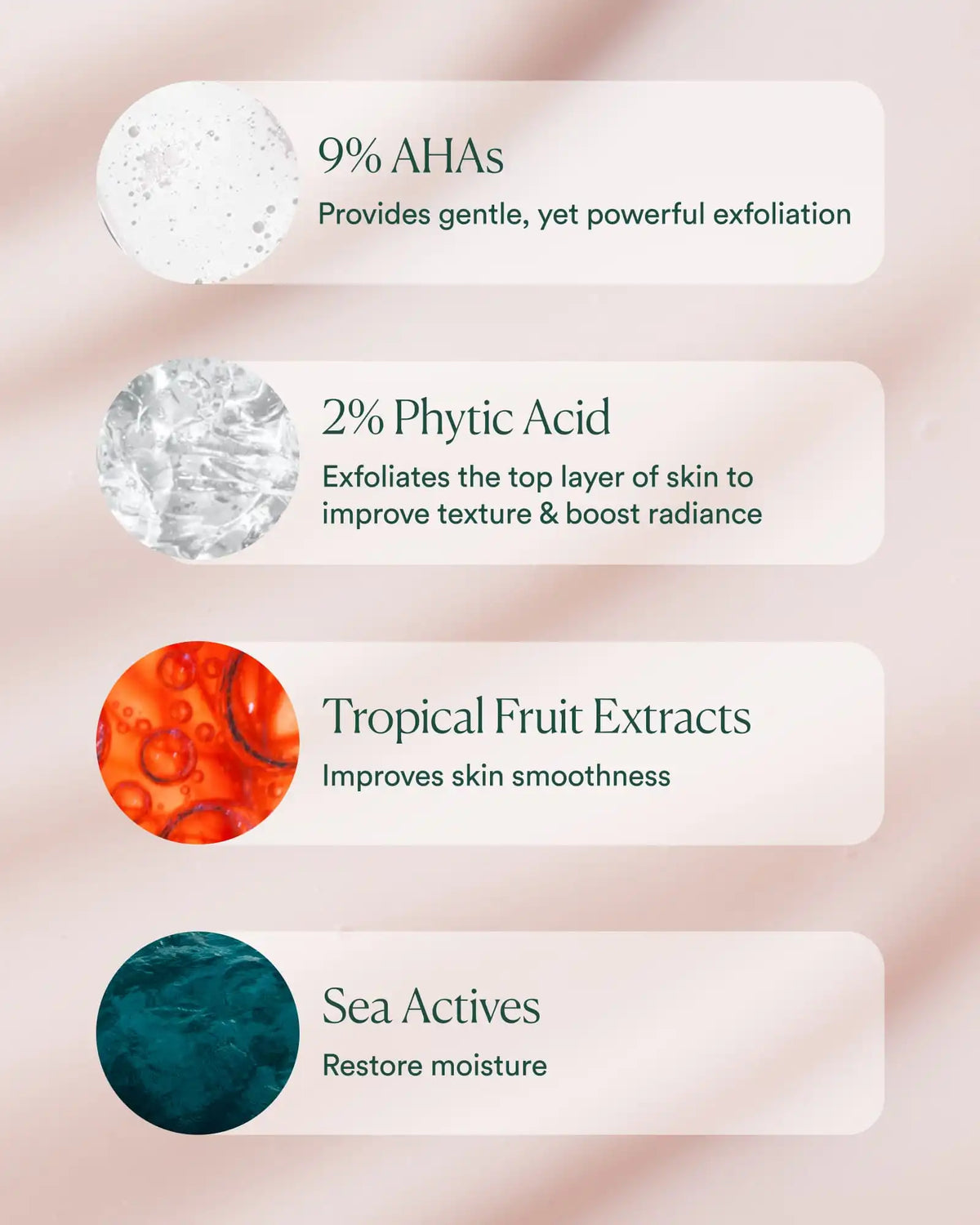 Seaglow Overnight Serum AHA Treatment