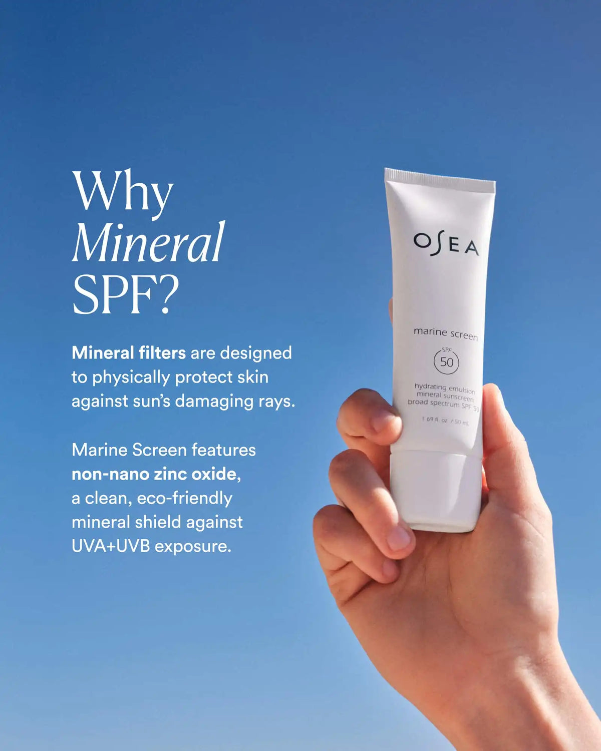 Marine Screen SPF 50 Mineral Sunscreen